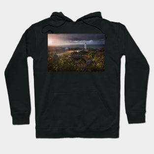 Beautiful Morning Light Over Landscape Hoodie
